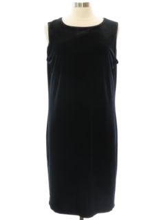 1990's Womens Victor Costa Designer Little Black Dress