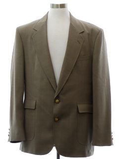 1980's Mens Blazer Style Sport Coat Jacket