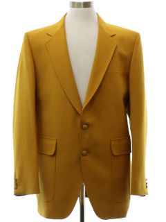 1970's Mens Disco Blazer Style Sportcoat Jacket