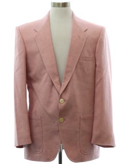 1980's Mens Totally 80s Blazer Style Sport Coat Jacket