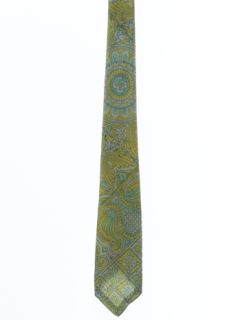 1960's Mens Mod Necktie