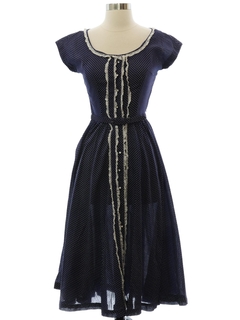 1930's Womens Jerry Gildon Dress