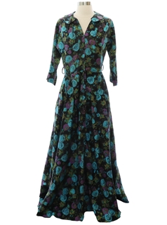 1950's Womens Maxan Maxi Dress