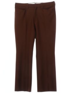 1970's Mens Flared Western Style Leisure Pants