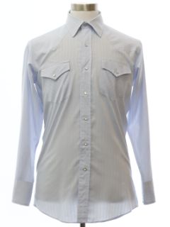 1980's Mens Miller Stockman Western Shirt