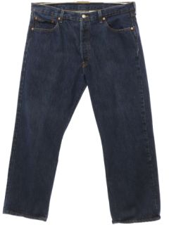 1990's Mens Levis 501s Straight Leg Denim Jeans Pants