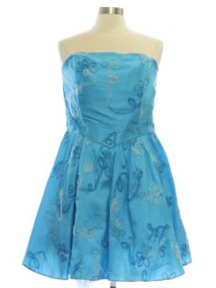 1990's Womens Mini Prom Or Cocktail Dress