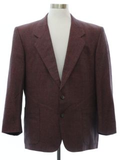1970's Mens Countess Mara Blazer Style Sport Coat Jacket