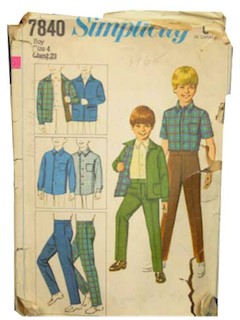 1960's Mens/Boys Pattern