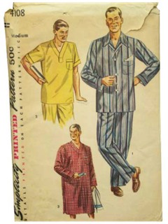 1950's Mens Pattern