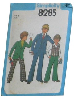 1970's Mens/Childs Sewing Pattern