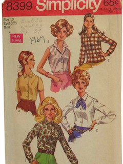 1960's Womans Pattern